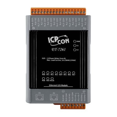 Icp Das 11 Channel Relay Outputs ET-7261